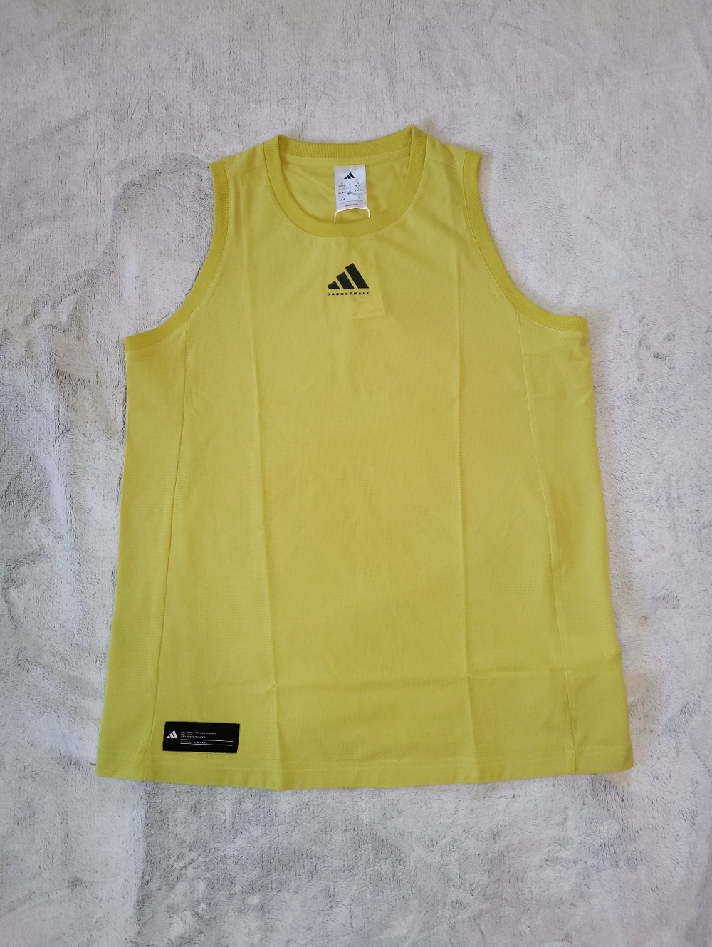 Adidas Womens Small Tall Crazy Lite Performance Basketball Logo Tank Top JX0080